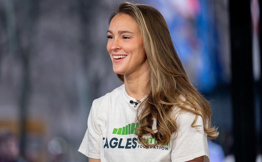 Kylie Kelce at TODAY