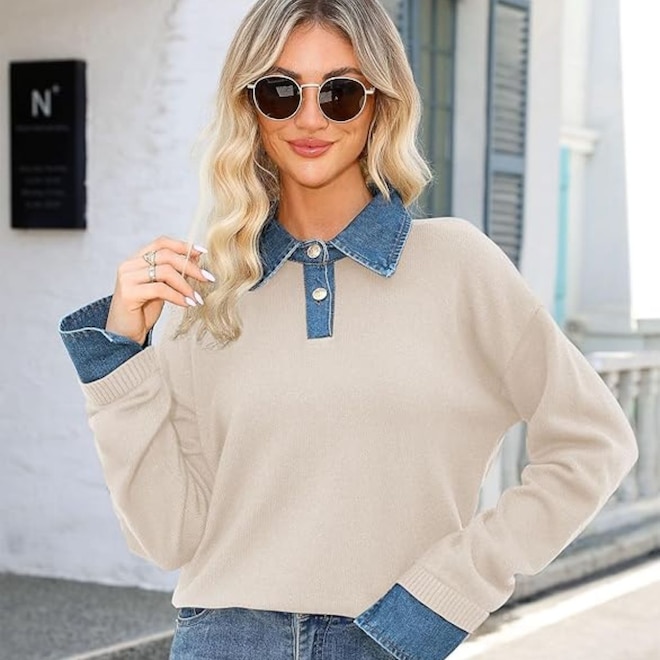 E! Readers Can't Stop Buying This Polo Pullover Sweater & It's on Sale for black Friday