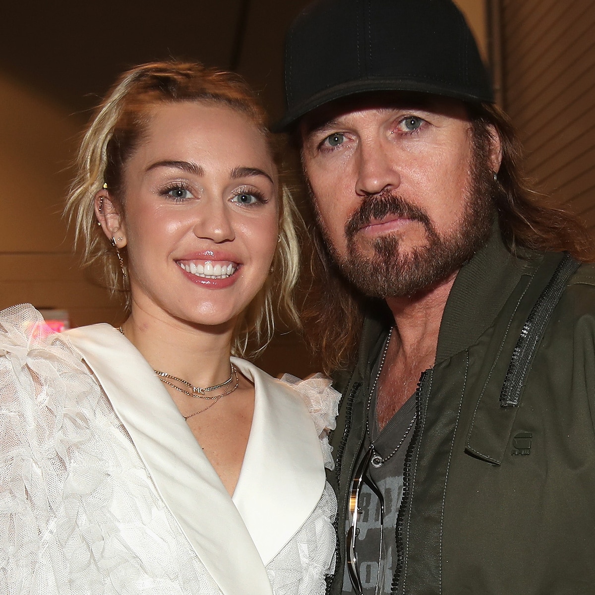 Miley Cyrus and Billy Ray Cyrus