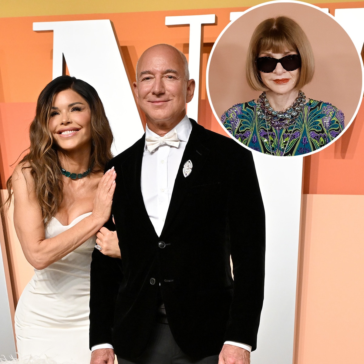 Lauren Sánchez and Jeff Bezos, Anna Wintour