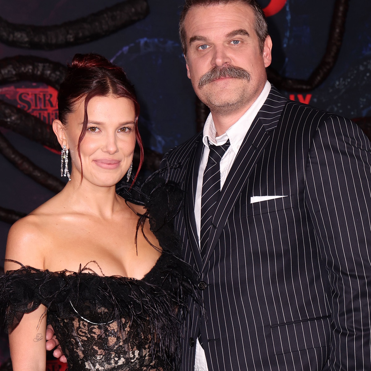 Millie Bobby Brown, David Harbour