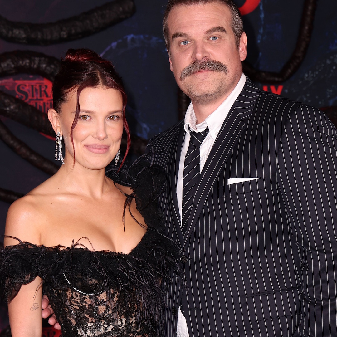Millie Bobbie Brown, David Harbour Evento Miss Stranger Things