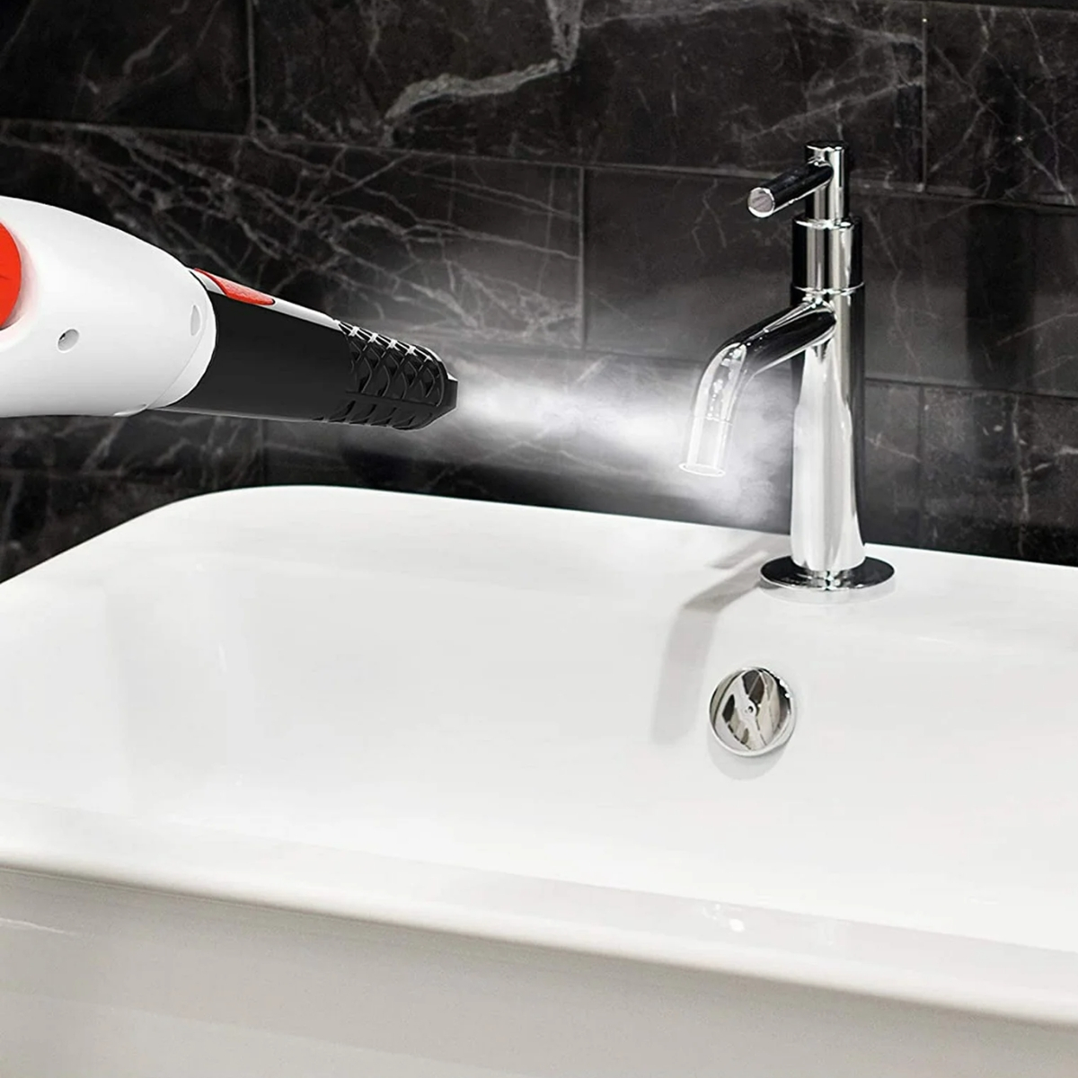 Get a  Deal on a 0 Sharper Image Steam Cleaner & Mop