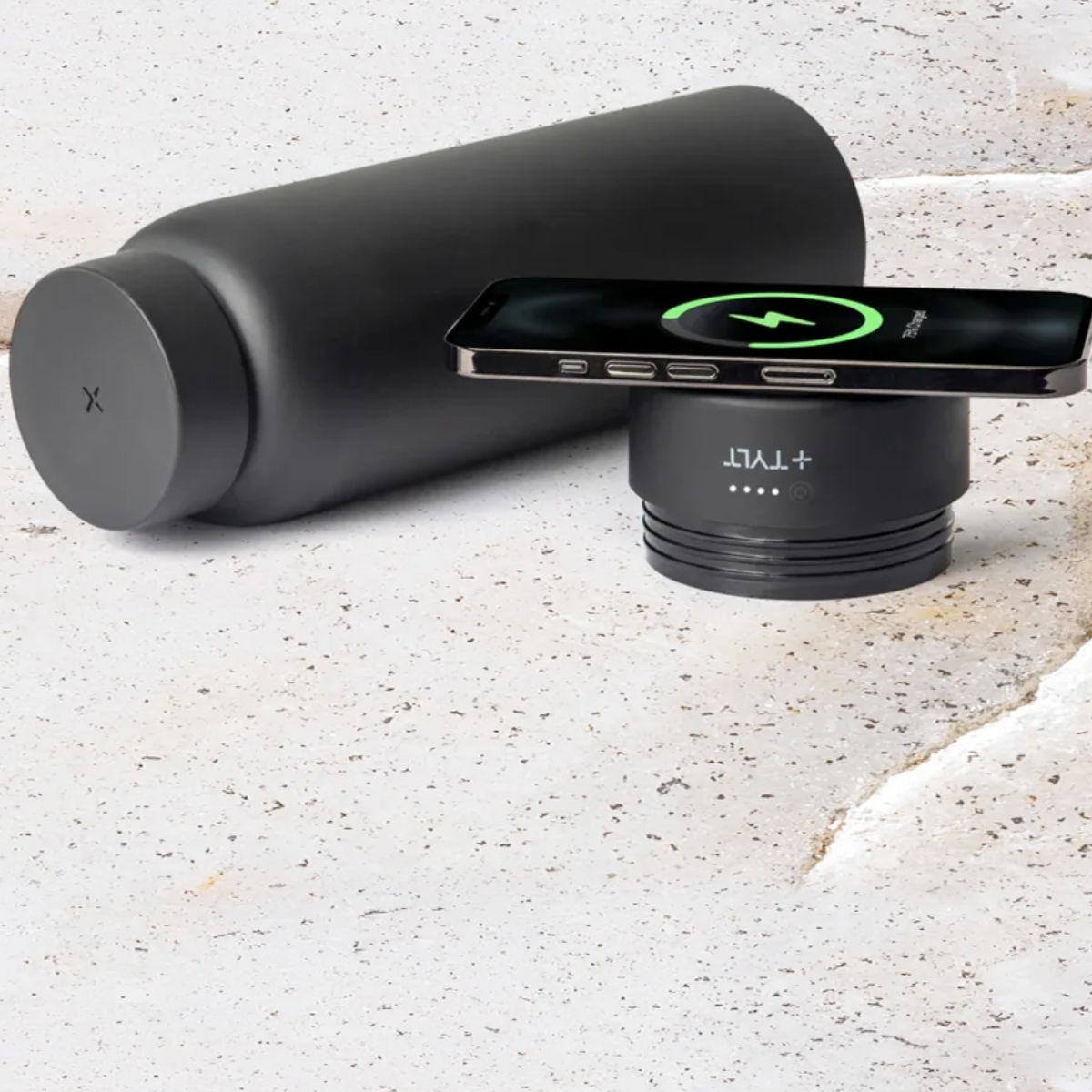 Water Bottle With Wireless Power Bank for 
