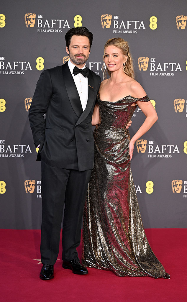 Sebastian Stan, Annabelle Wallis, BAFTA Film Awards 2025