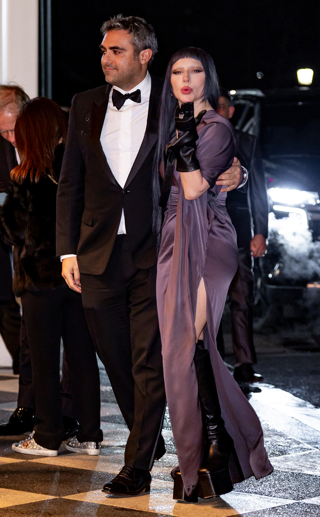 Michael Polansky and Lady Gaga attend SNL50: The Anniversary Special after party