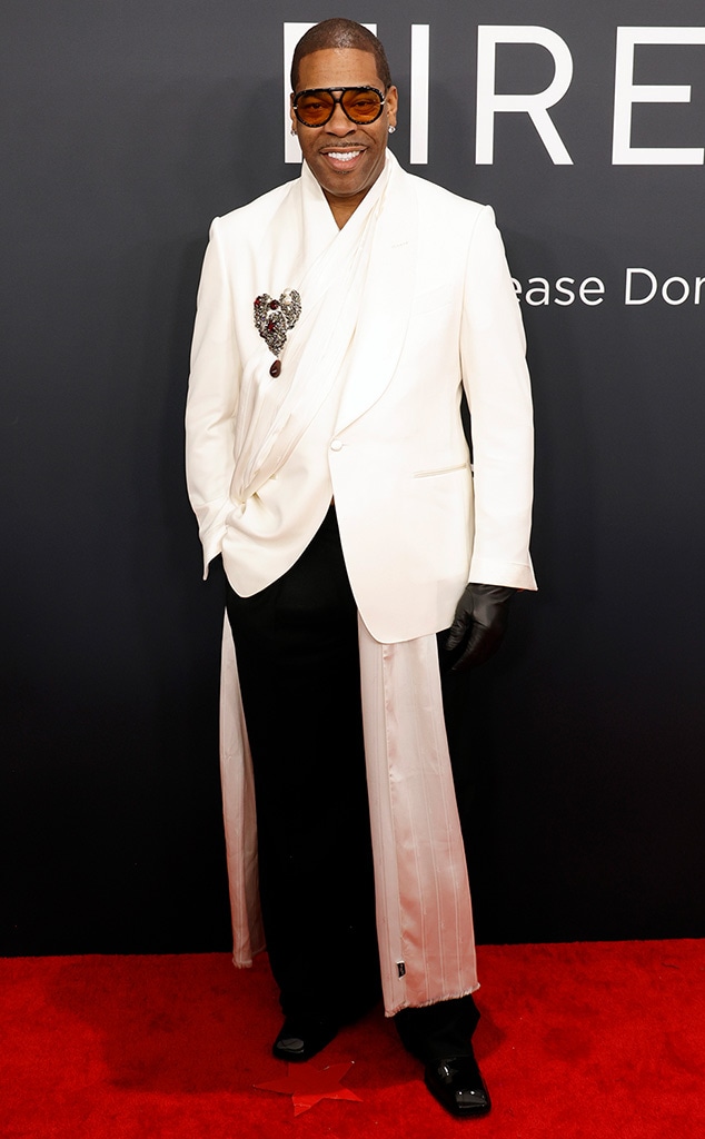 Busta Rhymes Arrives at the Grammys 2025 red carpet