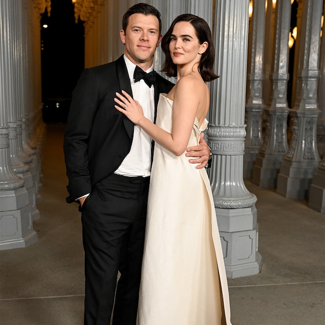 Jimmy Tatro and Zoey Deutch at the 2025 LACMA Art + Film Gala