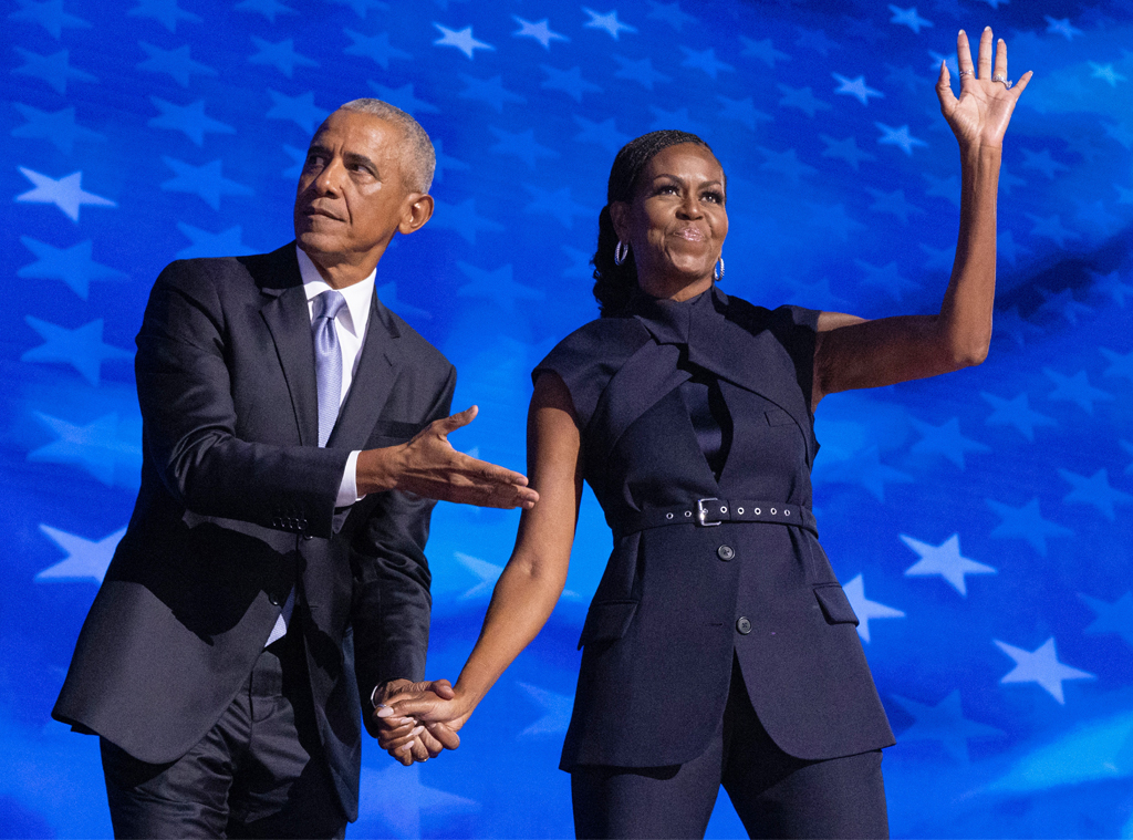 Barack Obama and Michelle Obama, 2024