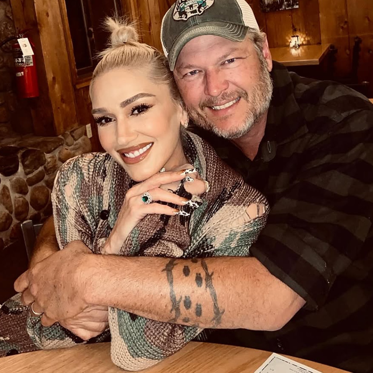 Gwen Stefani, Blake Shelton, Instagram