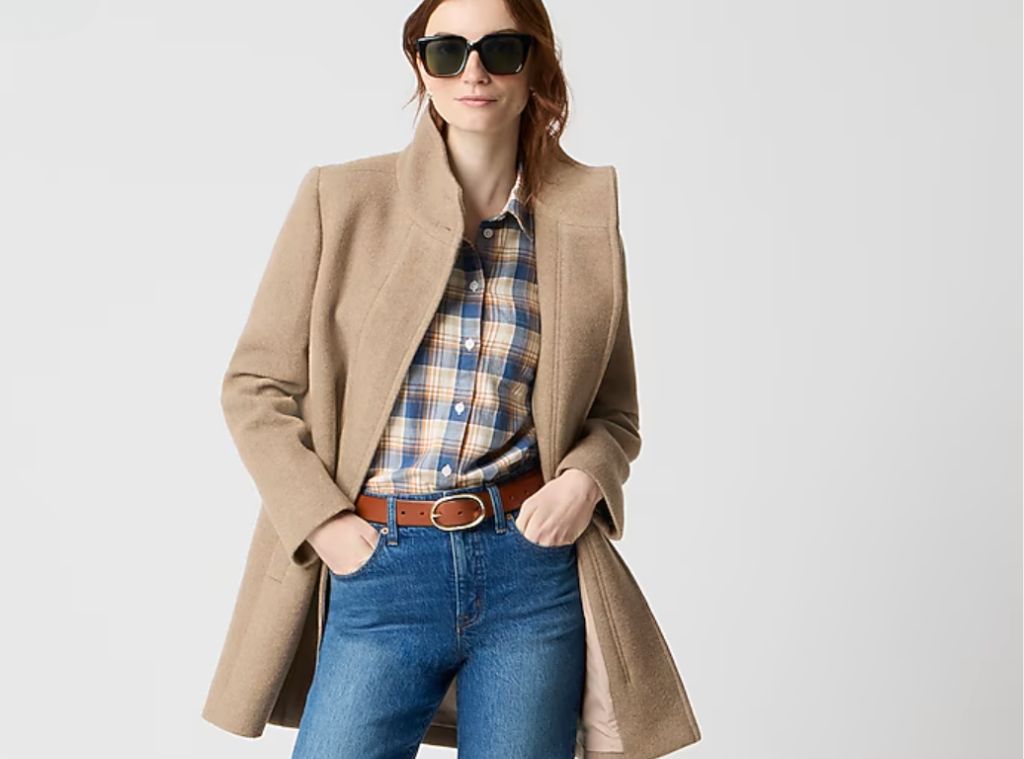 SHOP J.Crew Bestselling City Coat Is Just $118 ($358 Value)
