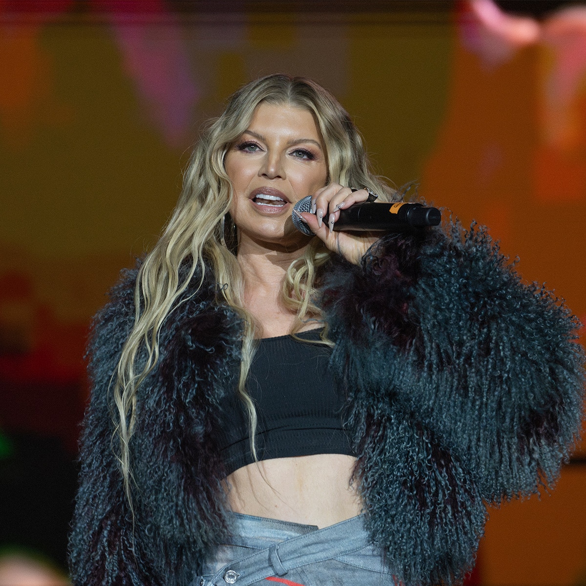 Fergie performs during ONE Musicfest 2025 at Piedmont Park on October 25, 2025 in Atlanta, Georgia.