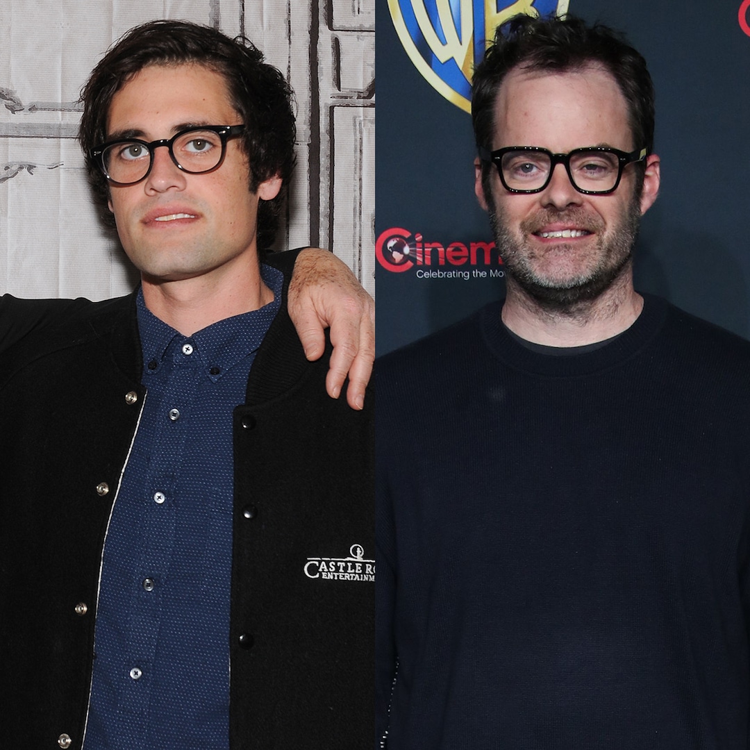 Bill Hader e Nick Reiner na festa antes do assassinato de Rob Reiner Bill Hader e Nick Reiner na festa antes do assassinato de Rob Reiner