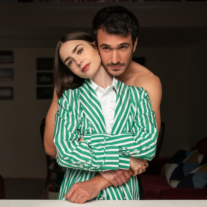 Emily in Paris, Lily Collins, Eugenio Franceschini