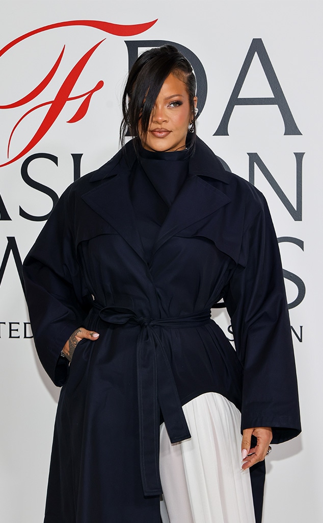 Rihanna at the 2025 CFDA Fashion Awards held at The American Museum of Natural History on November 03, 2025 in New York, New York.