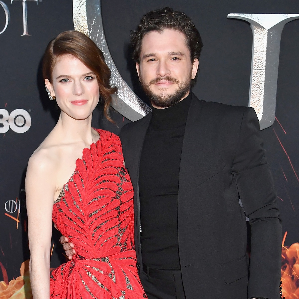 Rose Leslie, Kit Harington