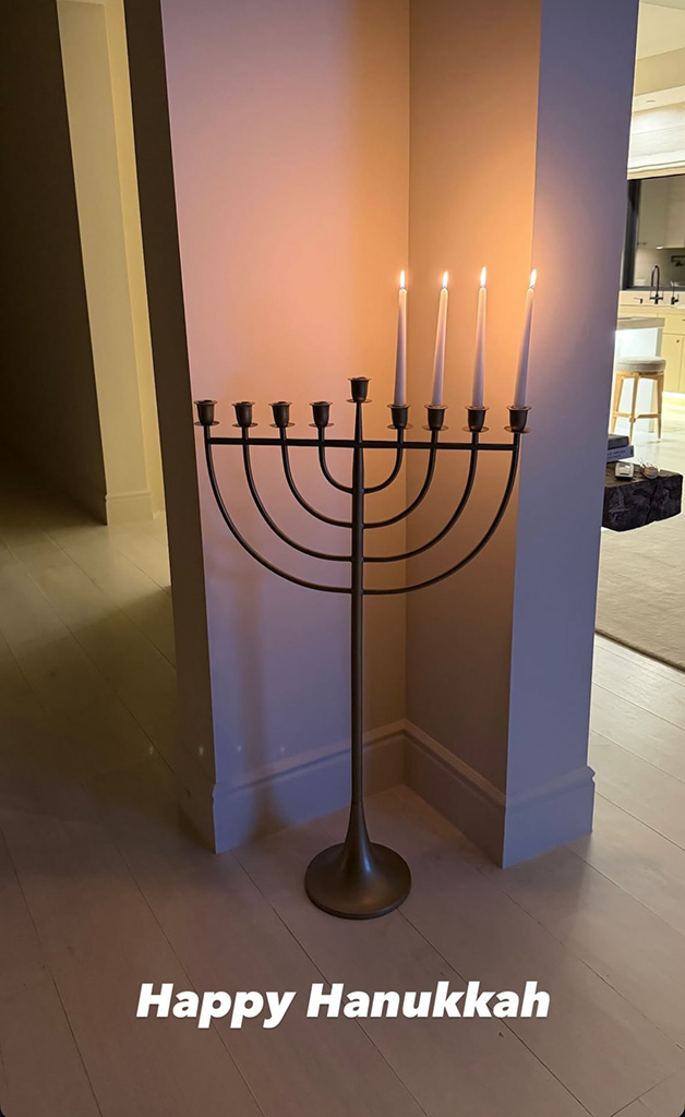 Scott Disick, Hanukkah, 2025