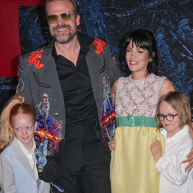David Harbour, Lily Allen, Marnie Rose Cooper, Ethel Cooper
