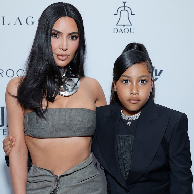 Kim Kardashian and North West attend The Daily Front Row's Seventh Annual Fashion Los Angeles Awards at The Beverly Hills Hotel on April 23, 2023 in Beverly Hills, California.