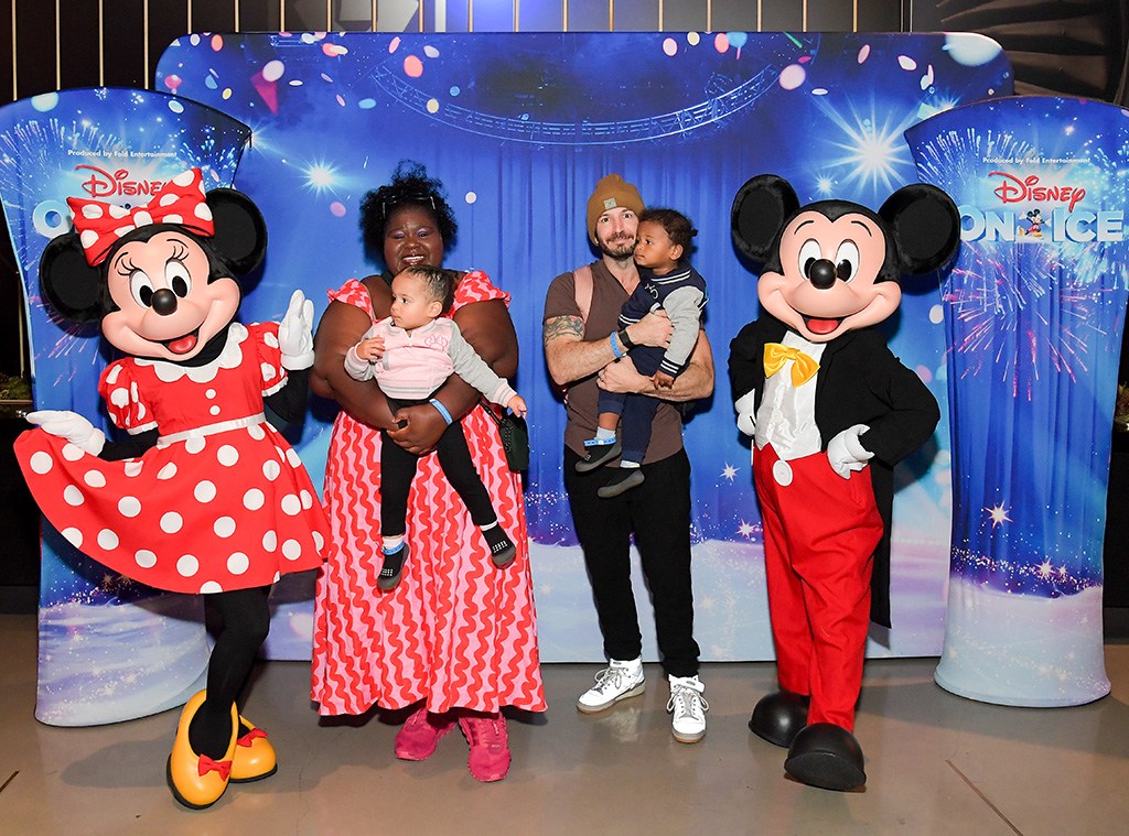 Gabourey Sidibe, Brandon Frankle and Twins Disney on Ice Dec. 20