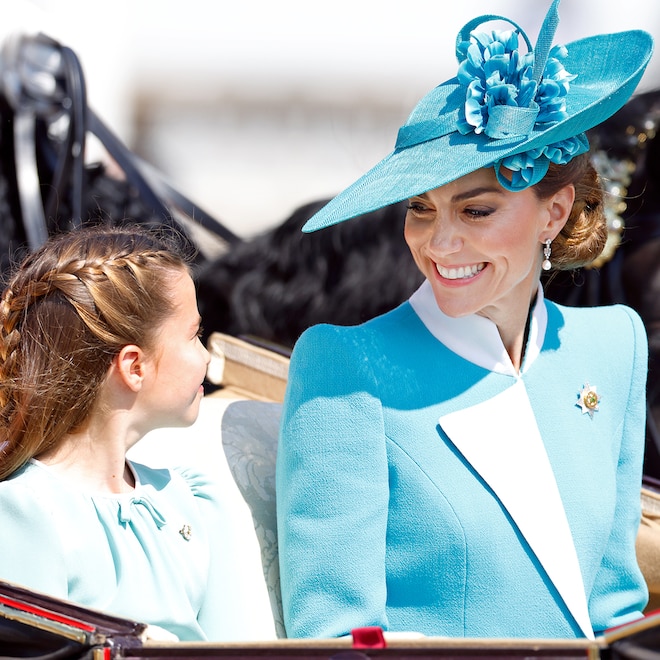 Princess Charlotte of Wales and Catherine, Kate Middleton