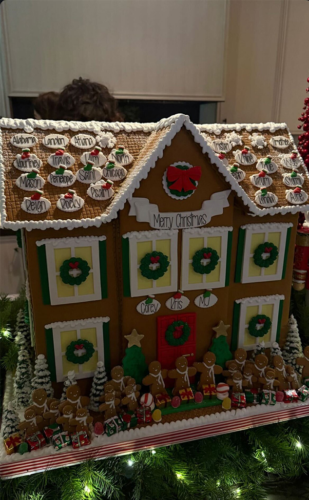 Timothée Chalamet on Kardashian Family Gingerbread House