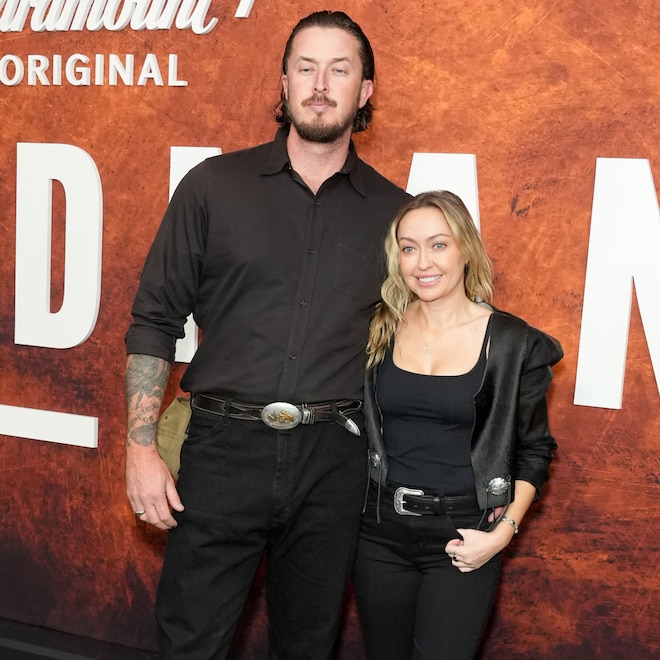 Brandi Cyrus and Matt South at Landman premiere