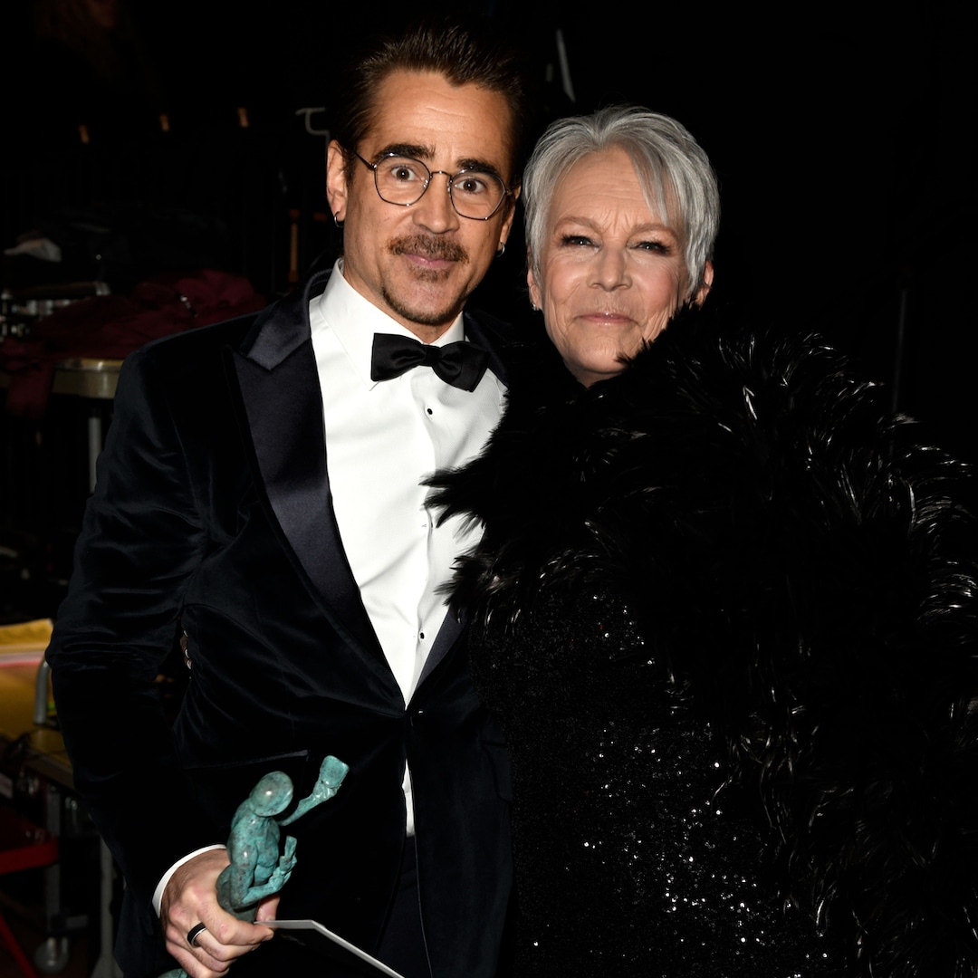 SAG Awards 2025: How Colin Farrell Reacted After Jamie Lee Curtis Accused Him of Giving Her COVID – E! Online SAG Awards 2025: How Colin Farrell Reacted After Jamie Lee Curtis Accused Him of Giving Her COVID – E! Online