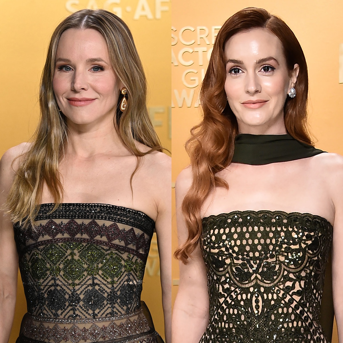 Kristen Bell, Leighton Meester, 2025 SAG Awards, Screen Actors Guild