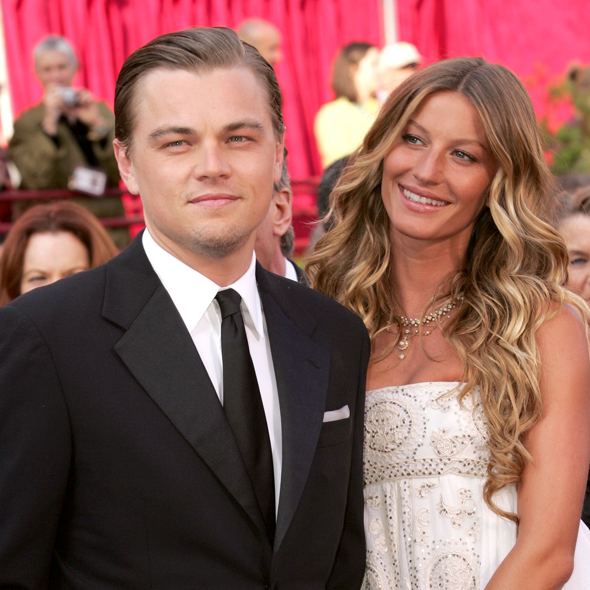 Oscars 2005: Leonardo DiCaprio, Gisele Bundchen