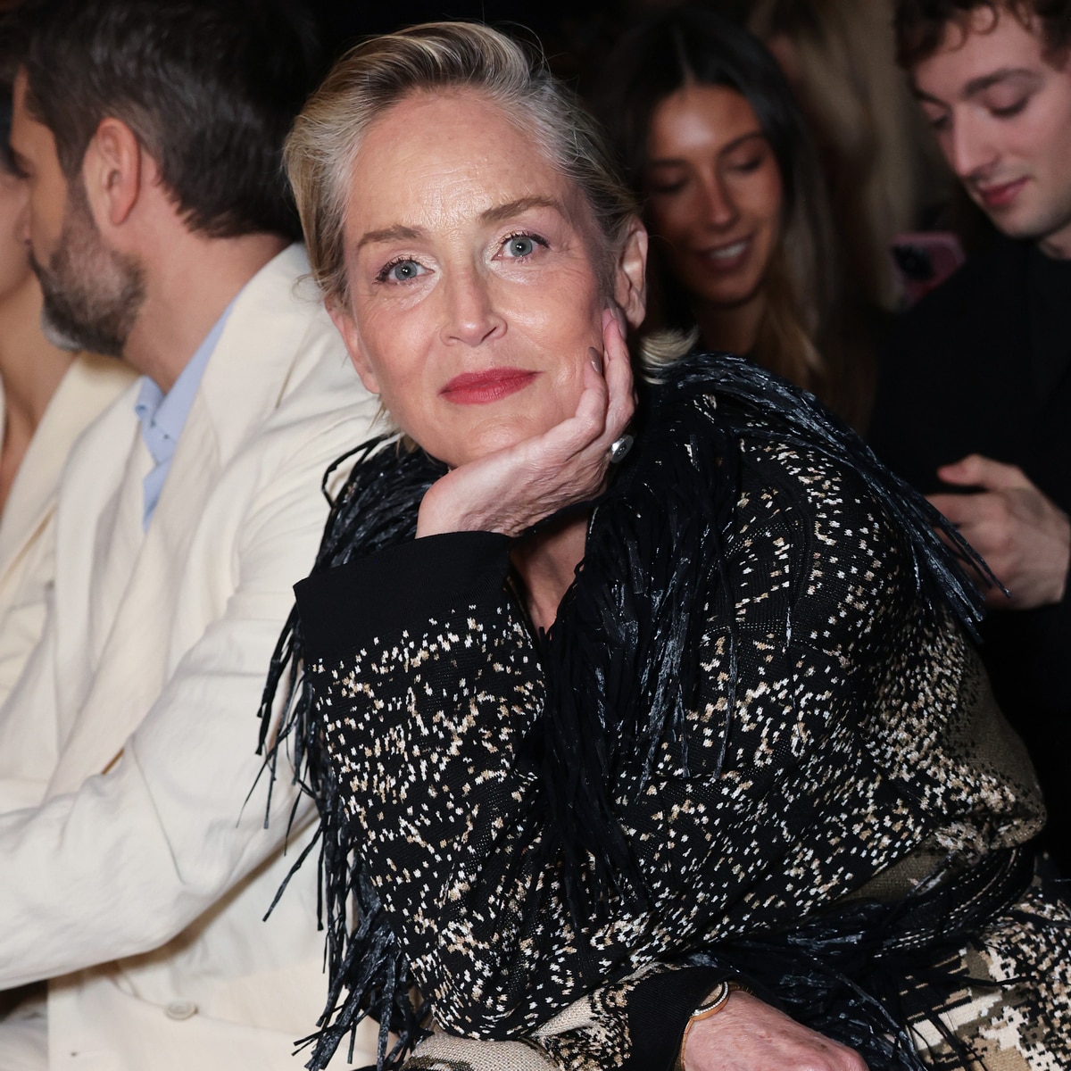 Sharon Stone, Milan Fashion Week 2025