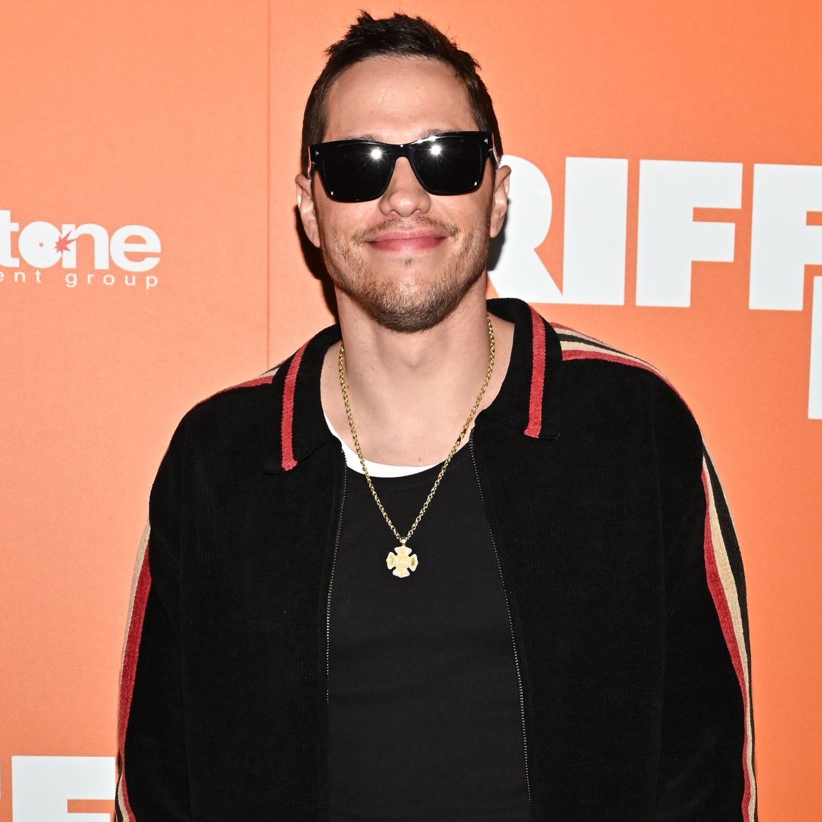 Pete Davidson attends the New York City premiere of his new film Riff Raff.