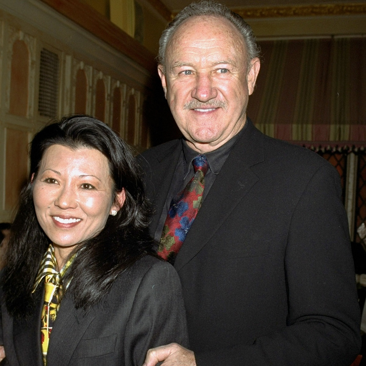 Gene Hackman and Betsy Arakawa