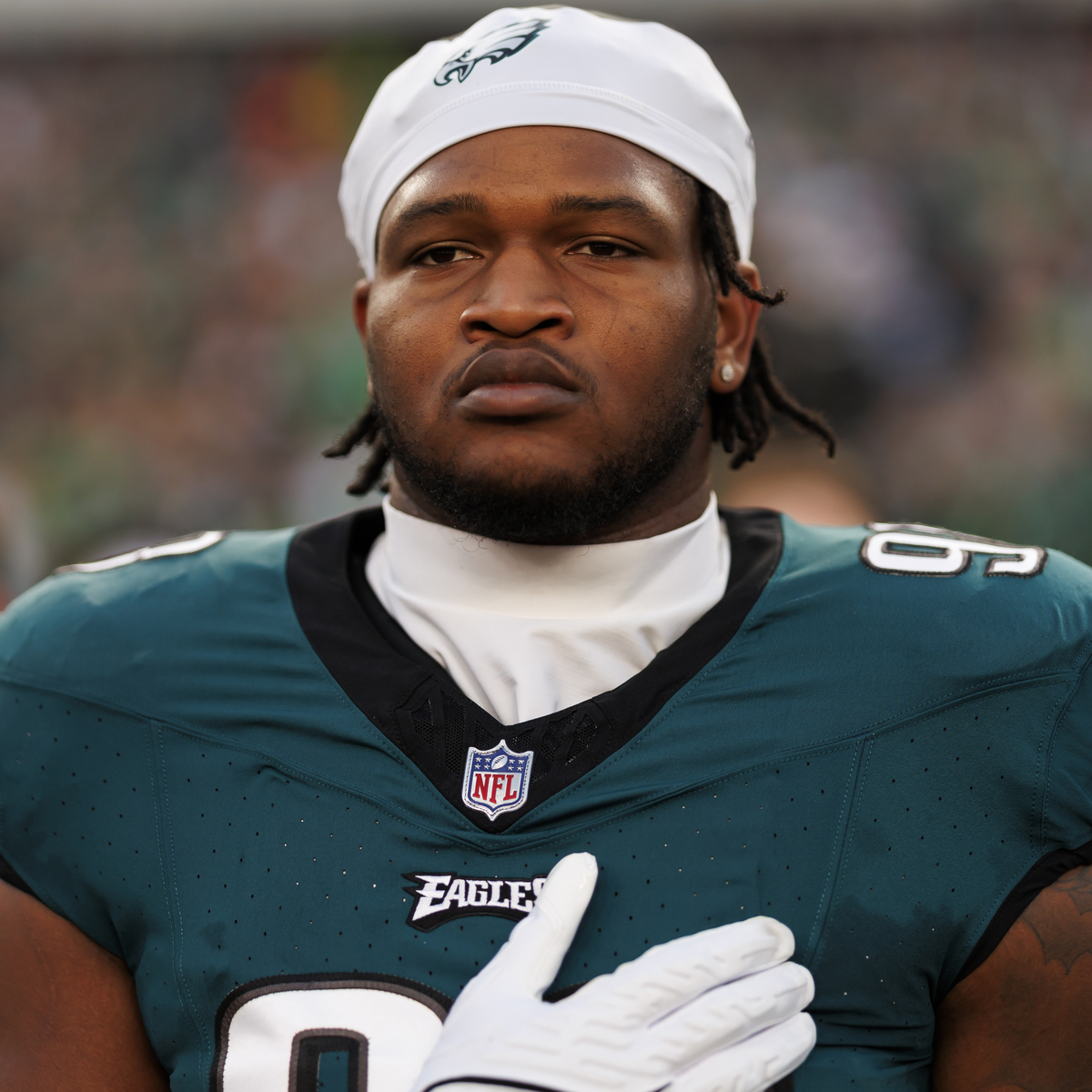 Philadelphia Eagles’ Jalen Carter Sick