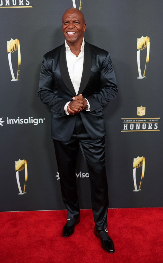 Terry Crews arrives at the NFL Honors 2025