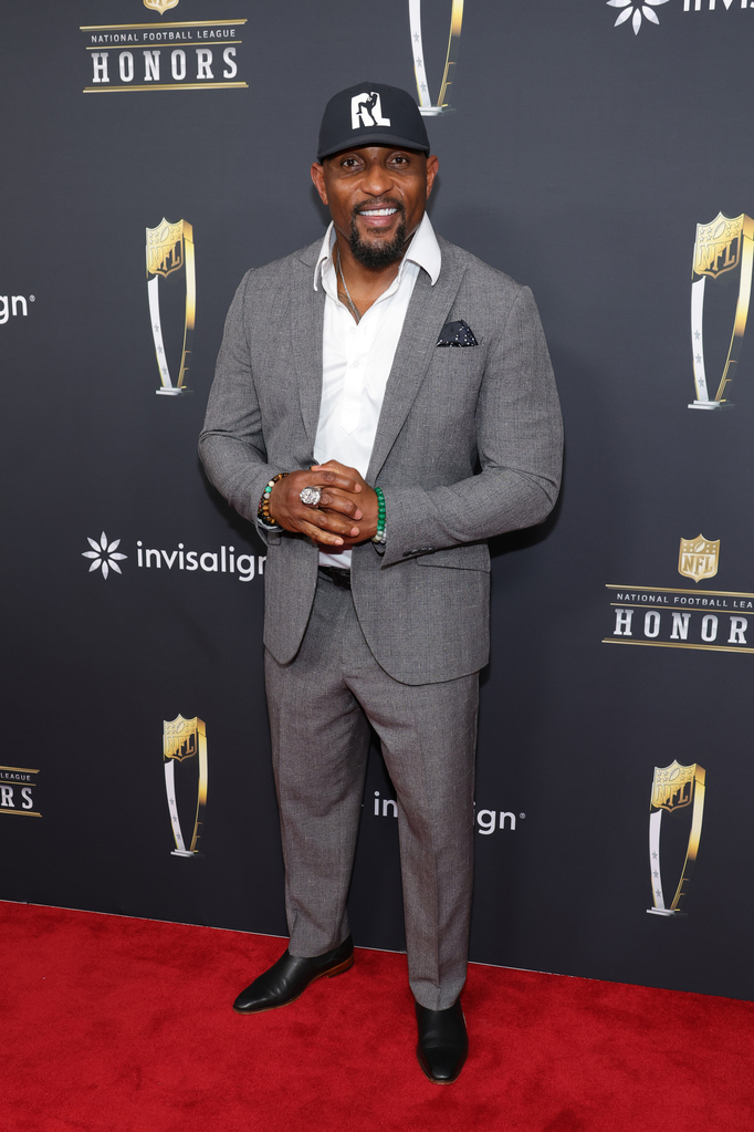 Ray Lewis arrives at the NFL Honors 2025