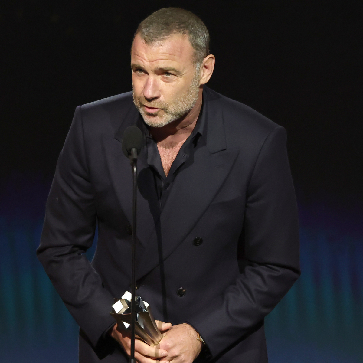 Why Liev Schreiber Almost Missed the Critics Choice Awards 2025 - E! Online