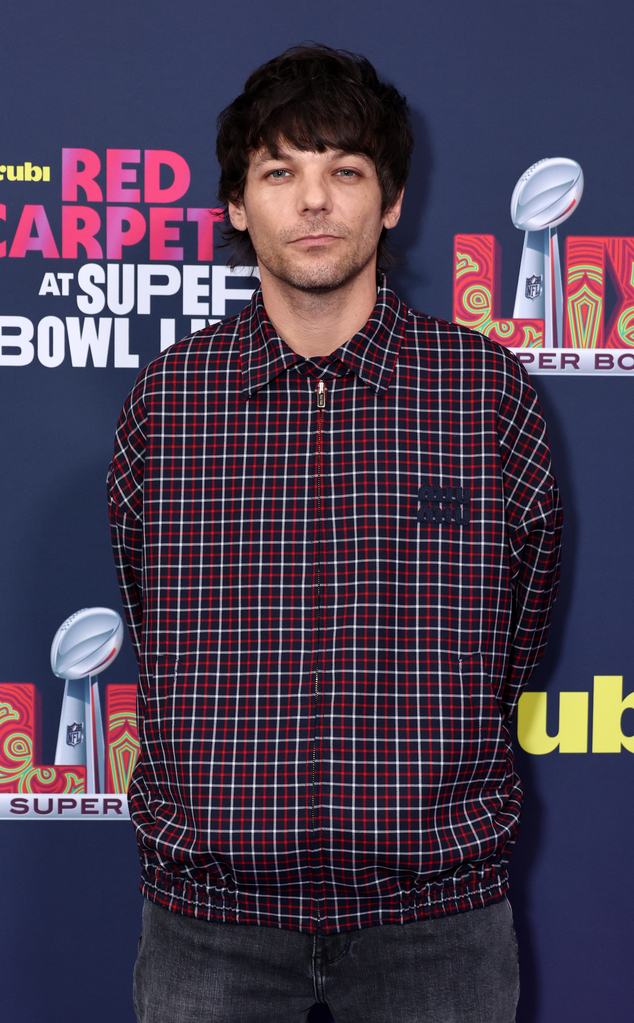 Louis Tomlinson attends Super Bowl 2025