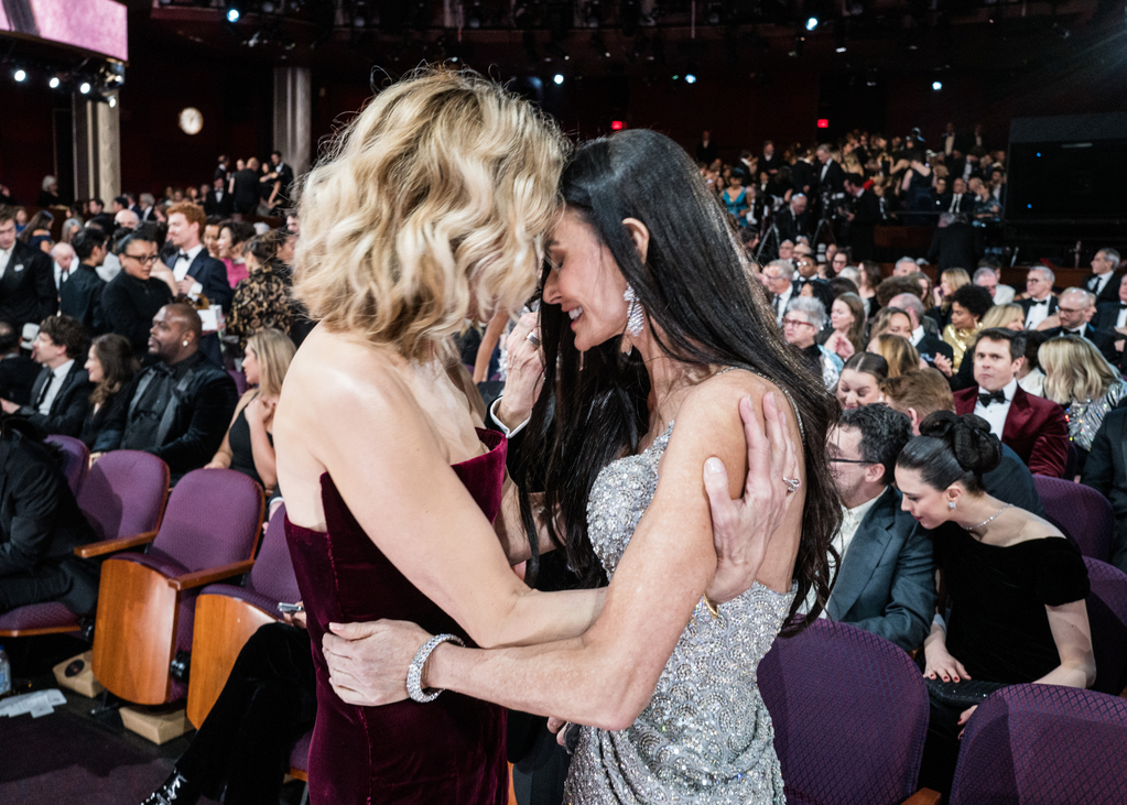 Oscars 2025, what you didn't see on TV, Meg Ryan, Demi Moore