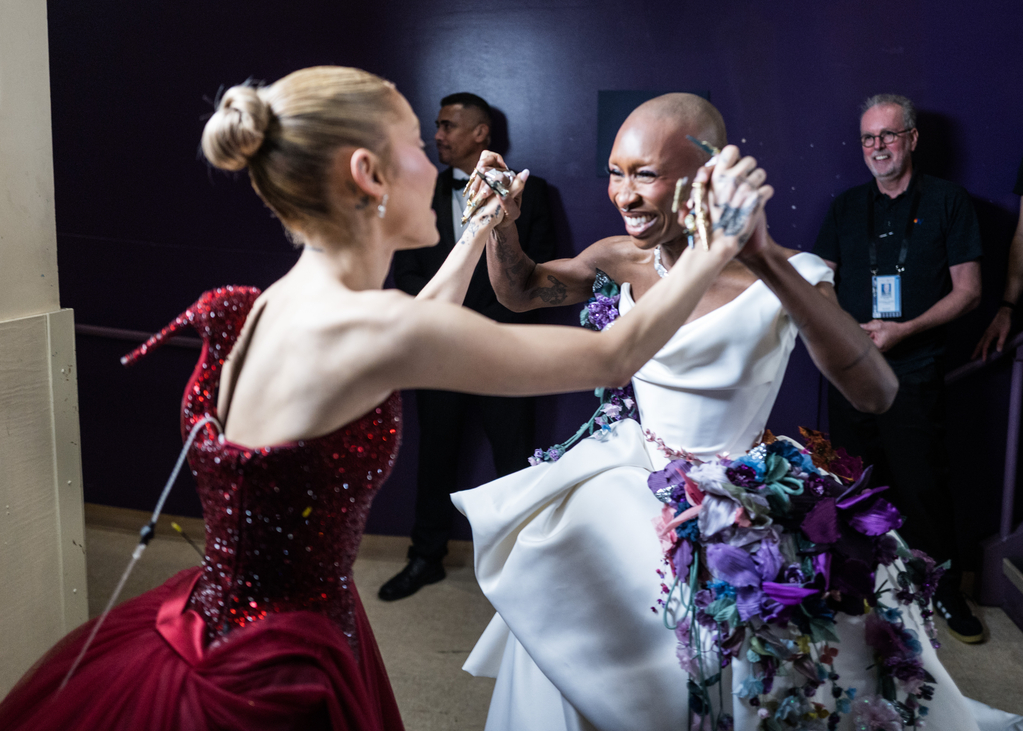 Oscars 2025, what you didn't see on TV, Cynthia Erivo, Ariana Grande