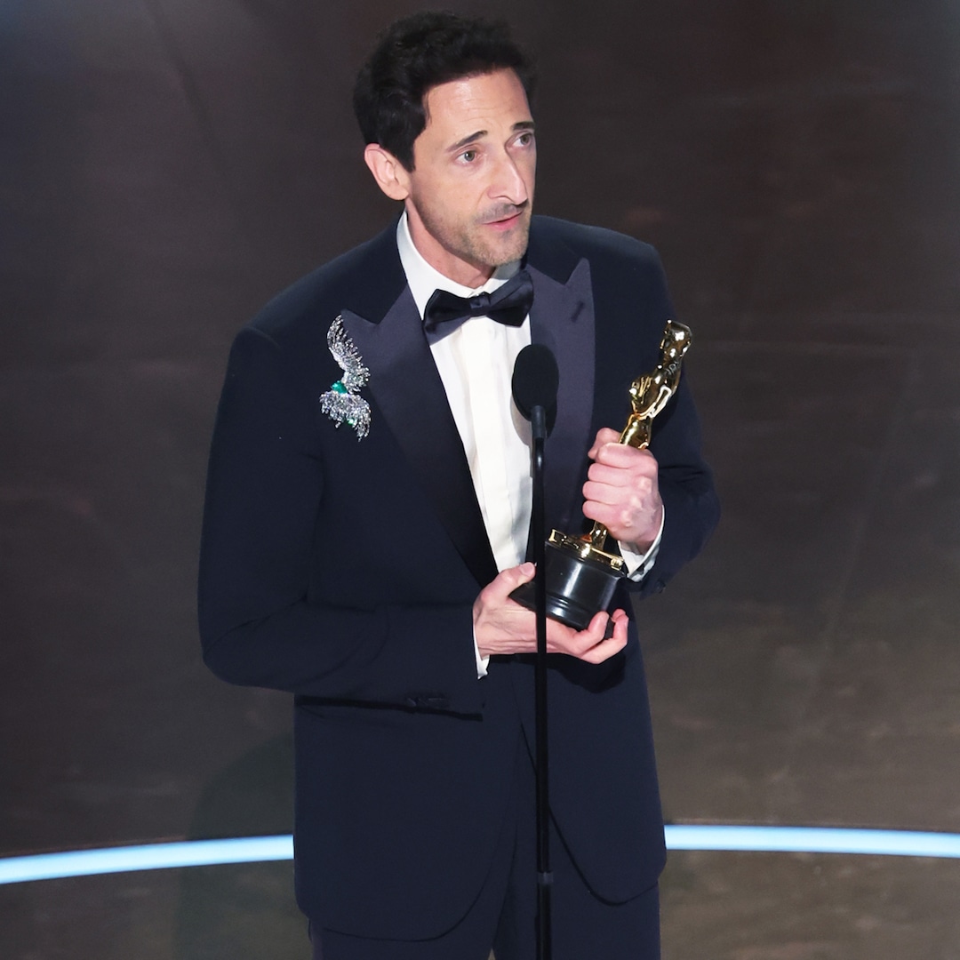 Adrien Brody Reacts to Having Longest Oscars Speech in History  – E! Online Adrien Brody Reacts to Having Longest Oscars Speech in History  – E! Online