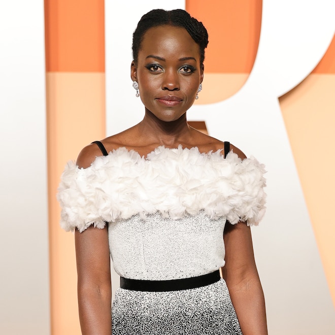 Lupita Nyong'o at Oscars 2025 Vanity Fair Party red carpet