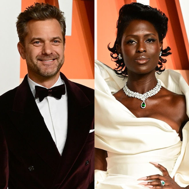 Joshua Jackson, Jodie Turner-Smith at Vanity Fair Party red carpet