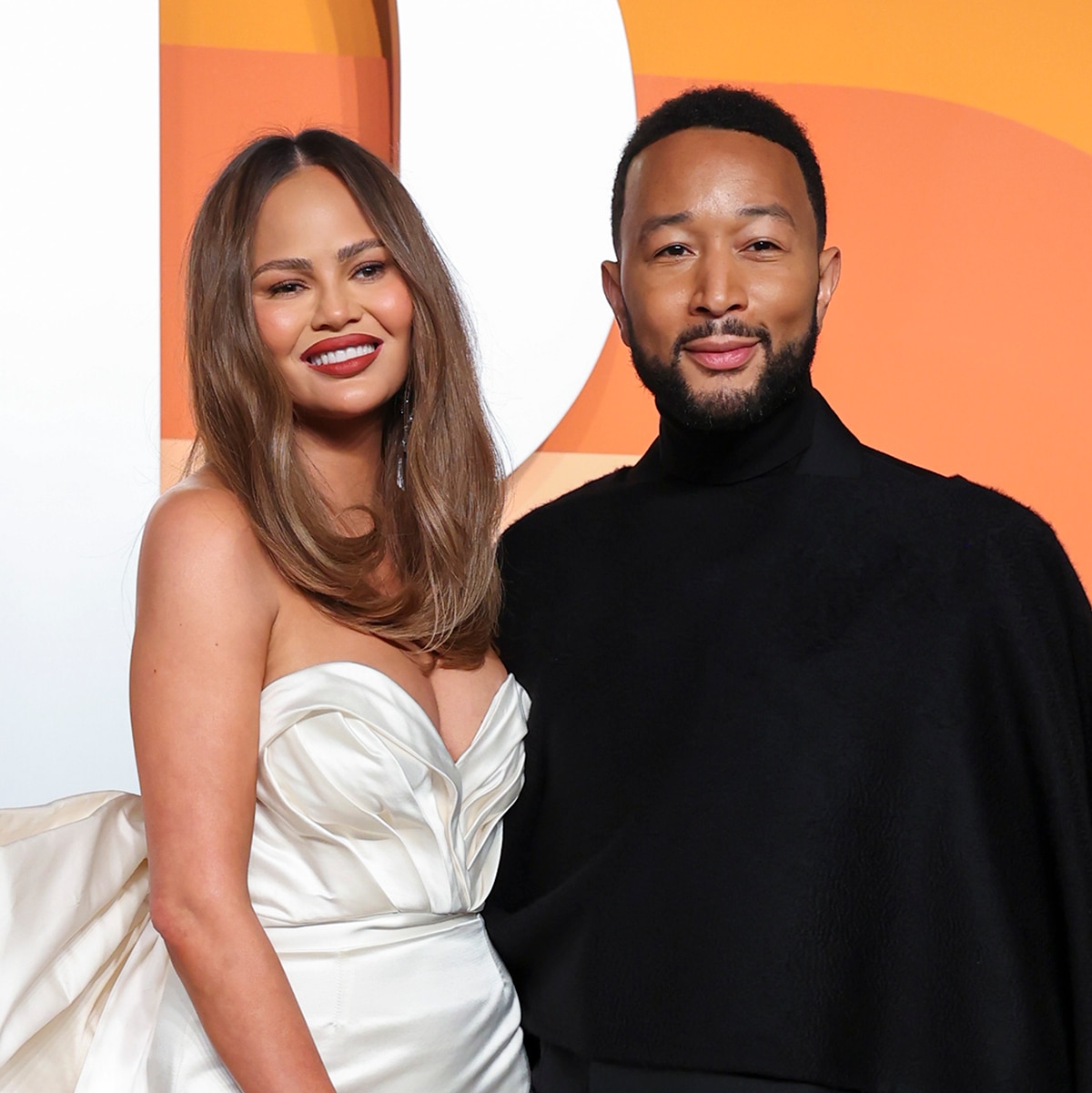 John Legend and Chrissy Teigen attend Vanity Fair 2025 Oscars after-party