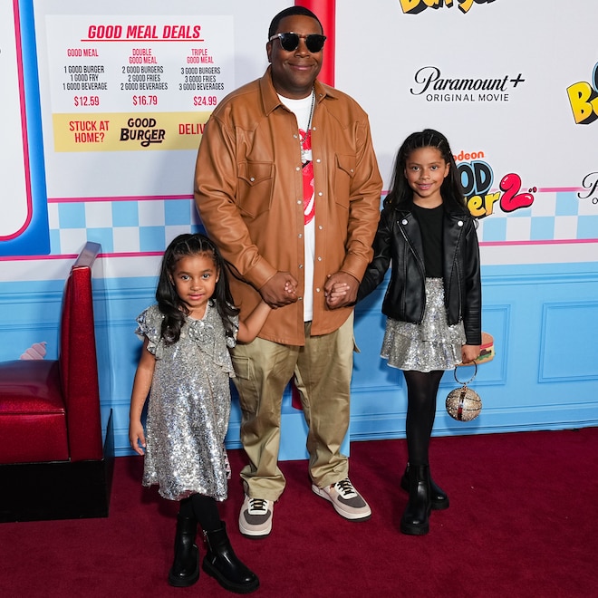Kenan Thompson, Gianna Thompson, Georgia Thompson