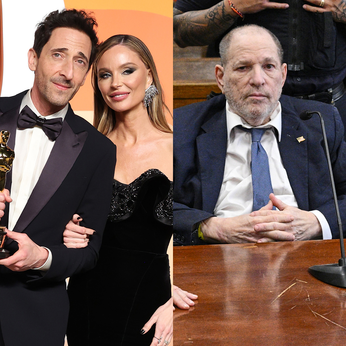 Harvey Weinstein Reacts to Adrien Brody Mentioning His Kids