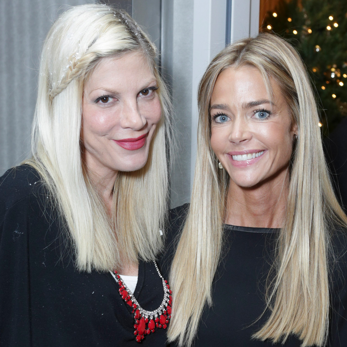 Denise Richards & Tori Spelling Reveal '90s Love Triangle With TV Star