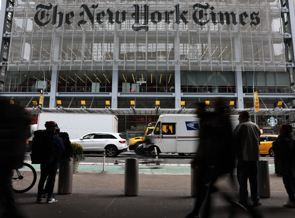 The New York Times building