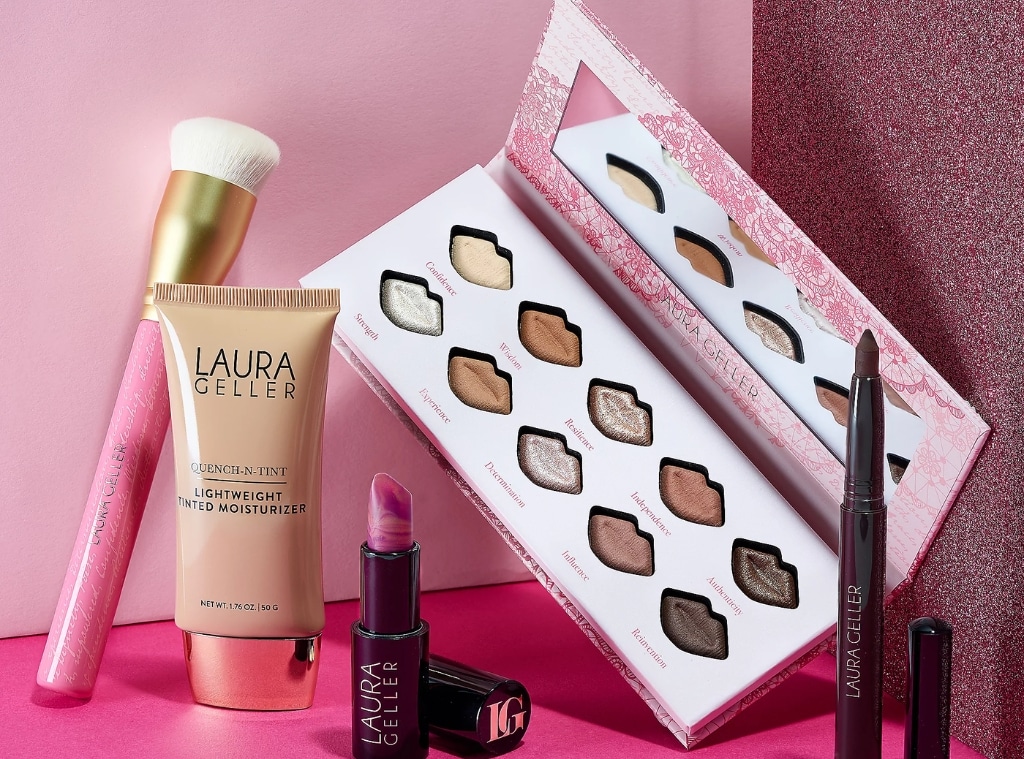 Laura Geller Flash Deal: Get $145 Worth of Makeup for $49.98, You're Running Out of Time to Shop! 11 Shop Laura Geller Deal Laura Geller Complexion Peer & Lip 5-Share Series