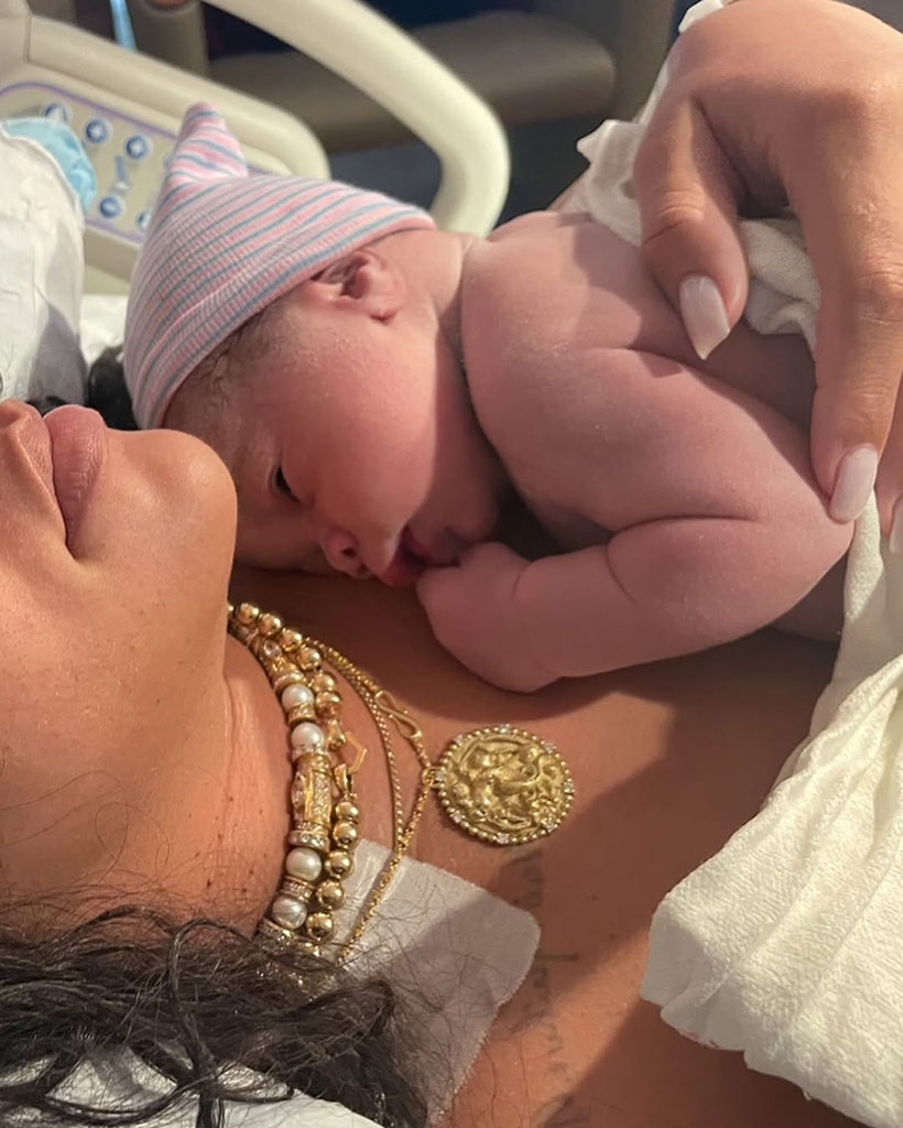 Rihanna Shares Pics of Sons Moments After They Were Born